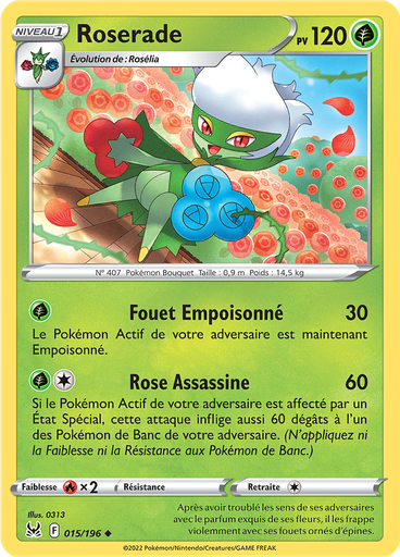 Roserade (Reverse Holo)