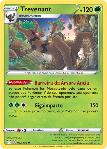 Trevenant (Reverse Holo)
