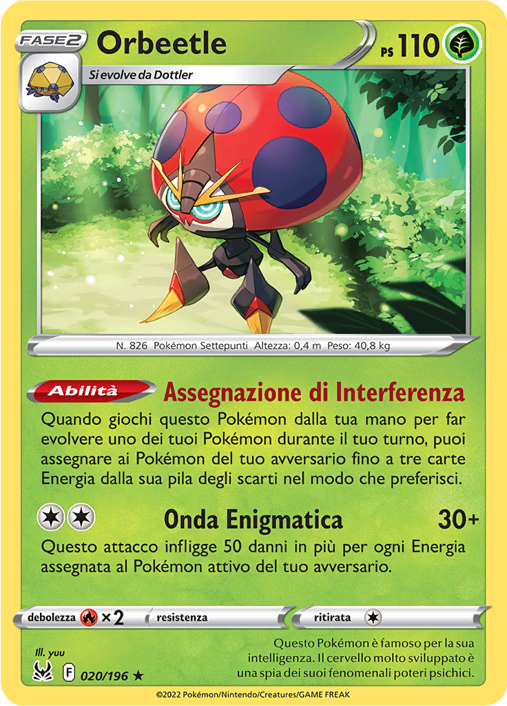 Orbeetle (Reverse Holo)