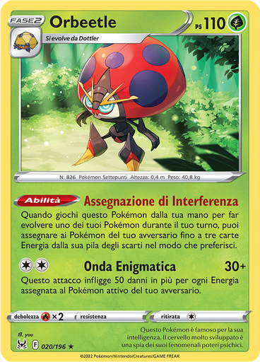 Orbeetle (Reverse Holo)