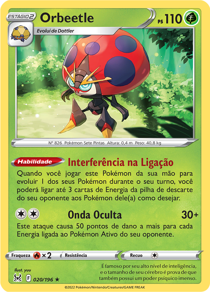 Orbeetle (Reverse Holo)