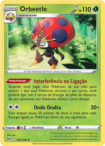 Orbeetle (Reverse Holo)