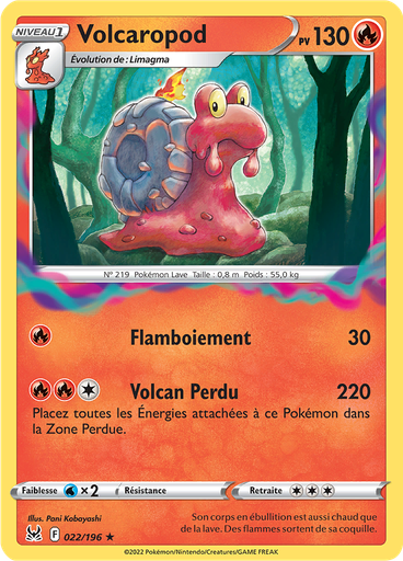 Volcaropod (Reverse Holo)