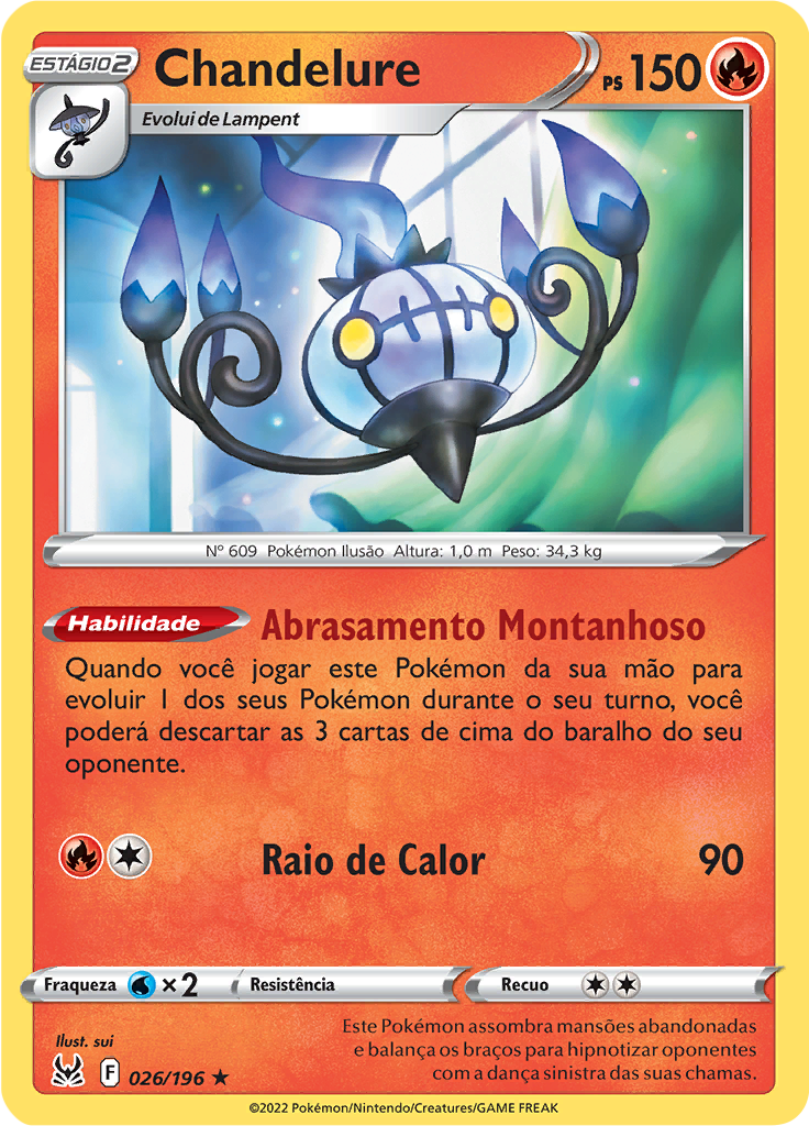 Chandelure (Reverse Holo)