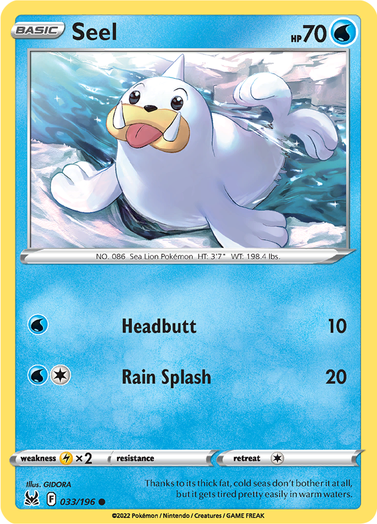 Seel (Reverse Holo)
