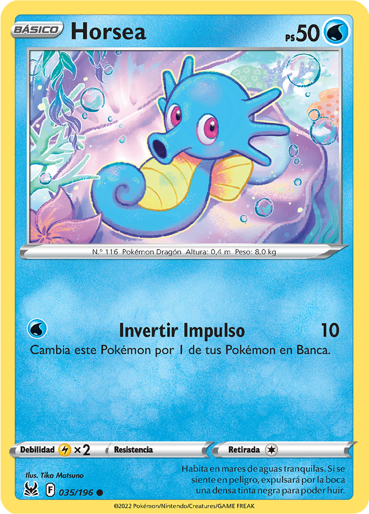 Horsea (Reverse Holo)