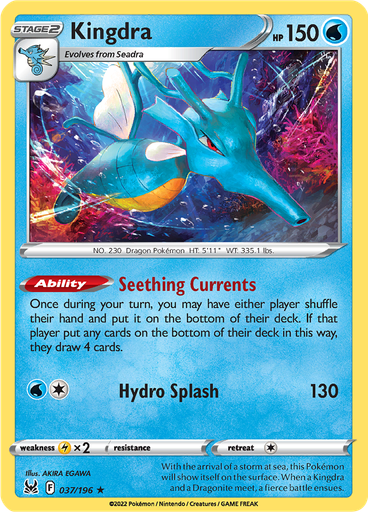 Kingdra (Reverse Holo)