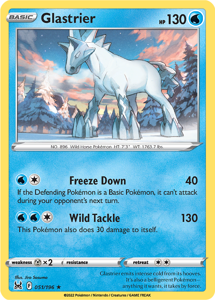 Glastrier (Reverse Holo)