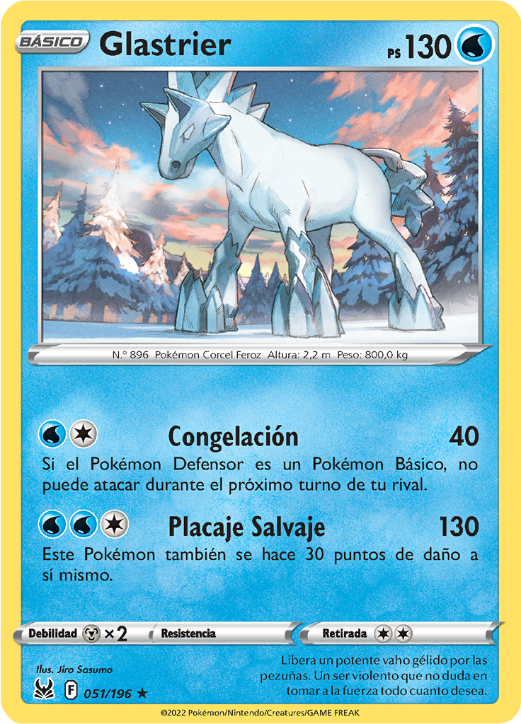 Glastrier (Reverse Holo)