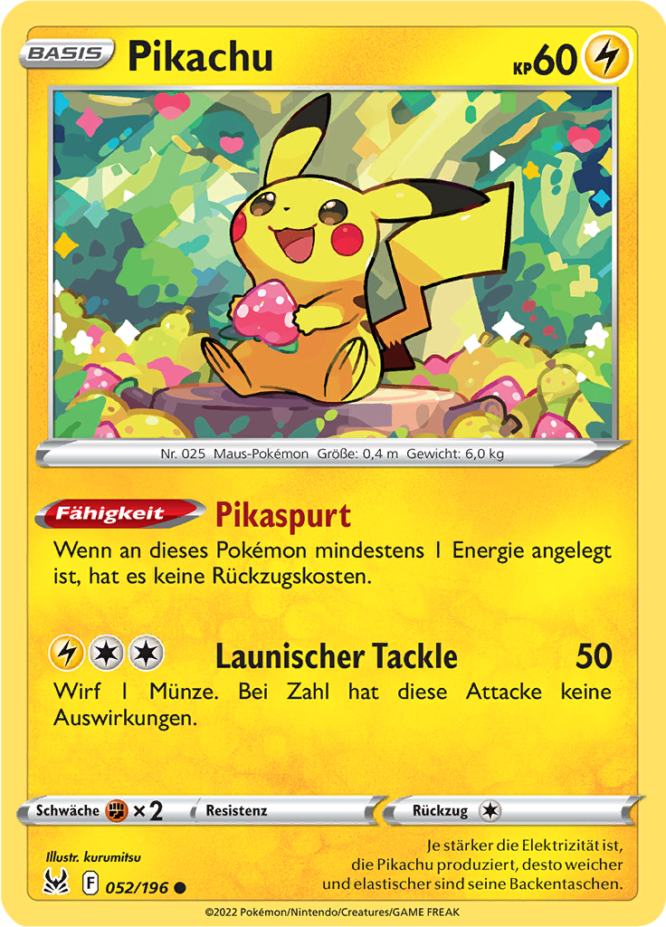 Pikachu (Reverse Holo)