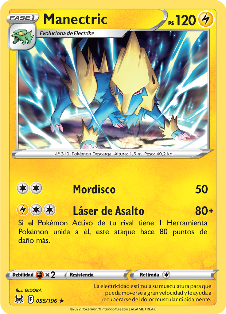 Manectric (Reverse Holo)