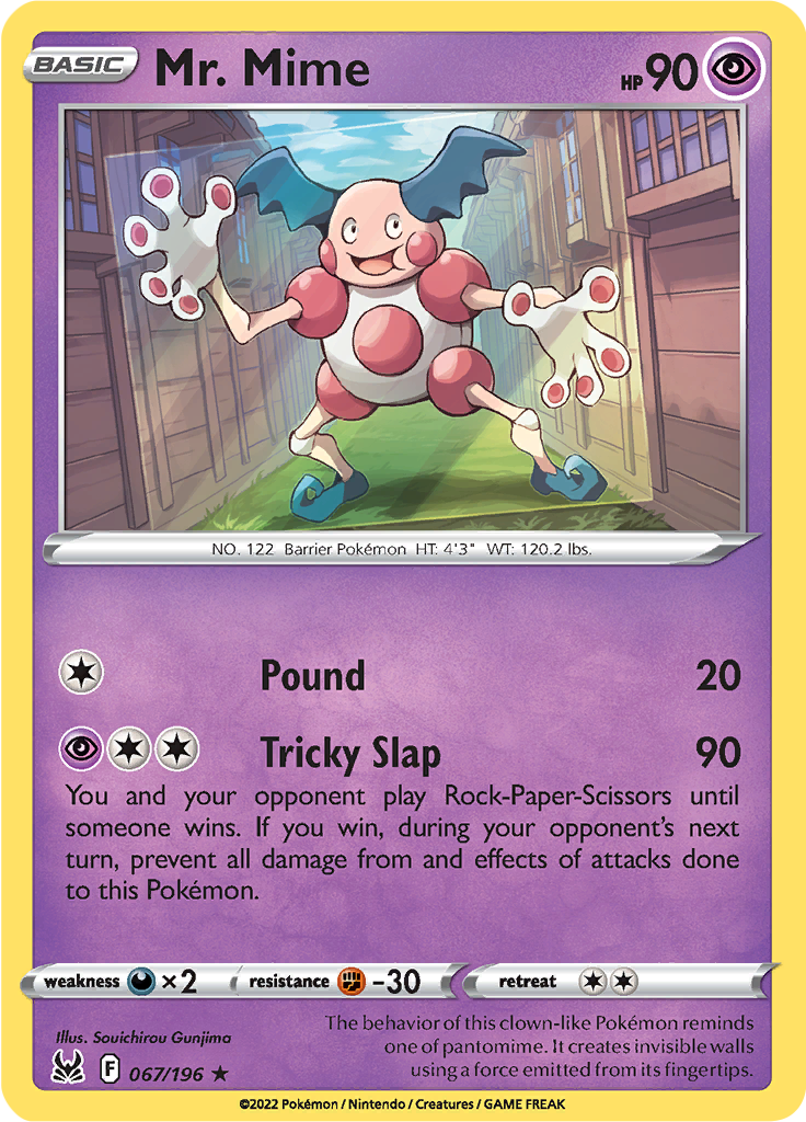 Mr. Mime (Reverse Holo)