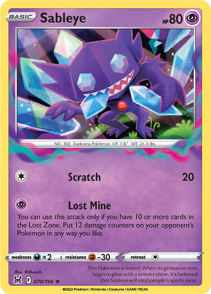 Sableye (Reverse Holo)