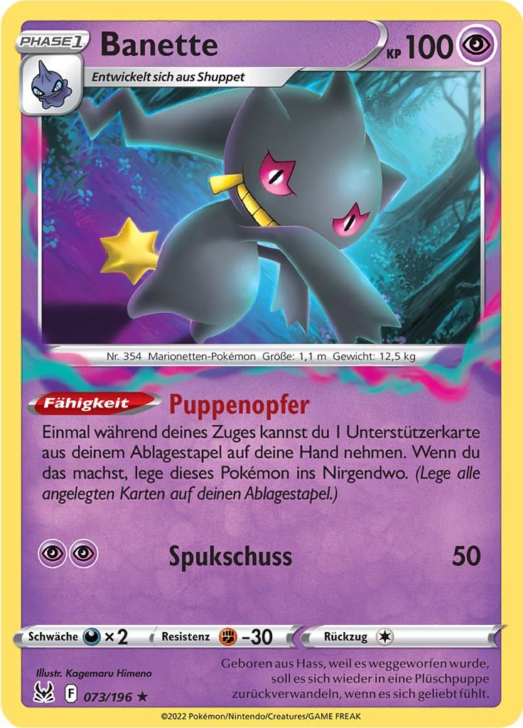Banette (Reverse Holo)