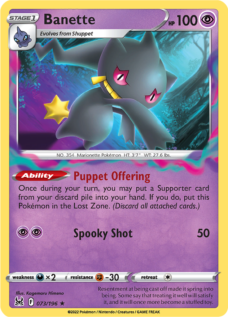 Banette (Reverse Holo)