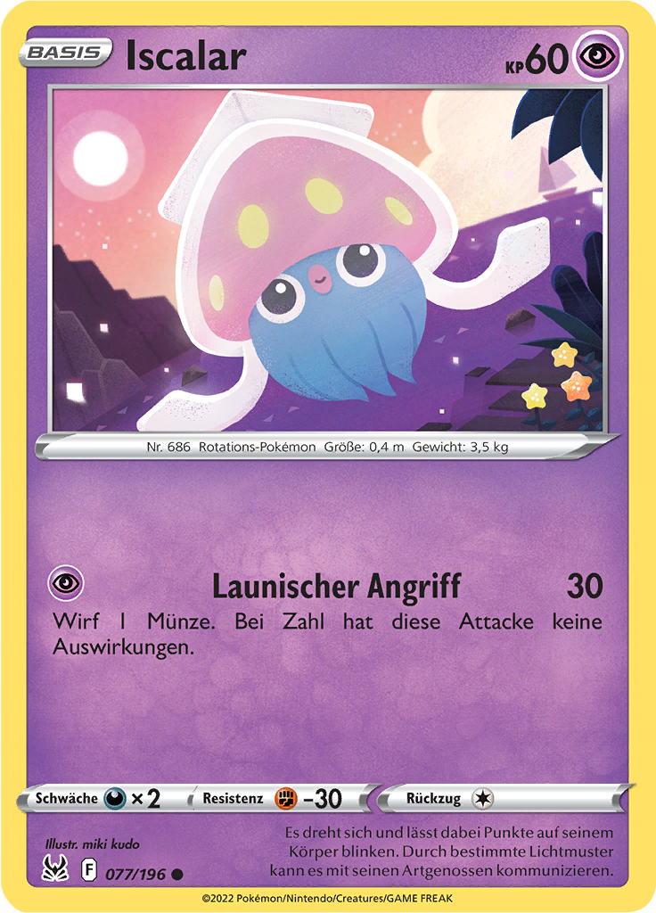 Iscalar (Reverse Holo)