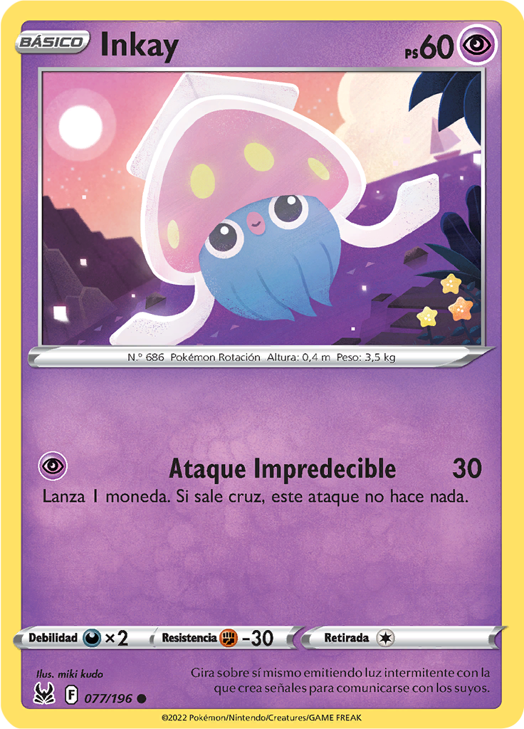 Inkay (Reverse Holo)