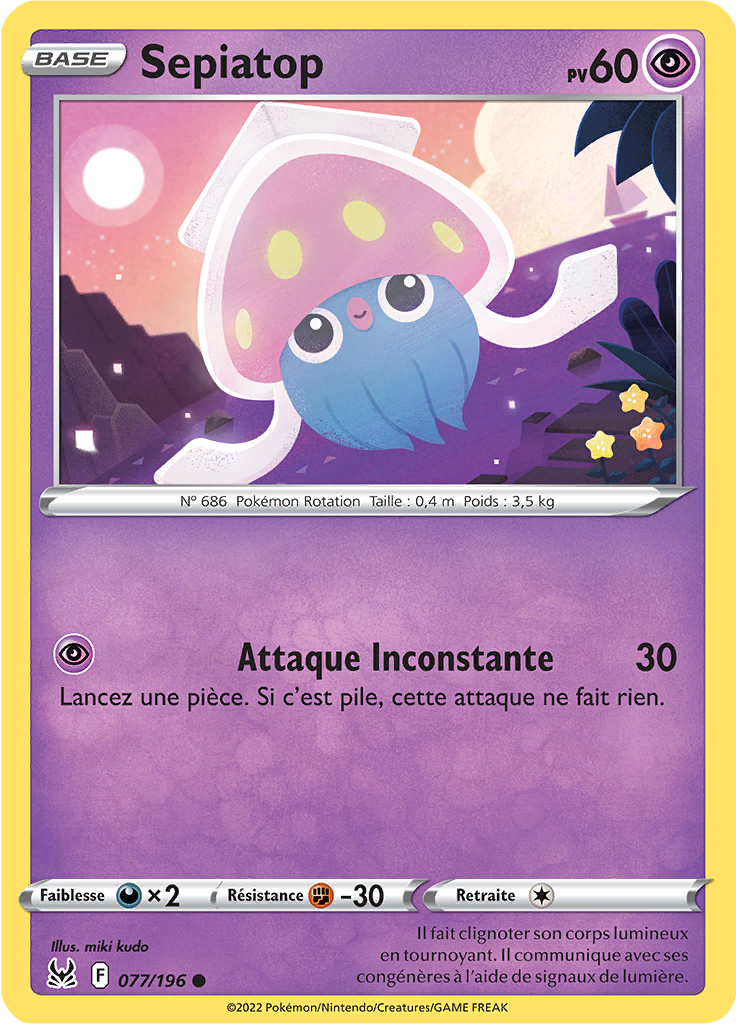Sepiatop (Reverse Holo)