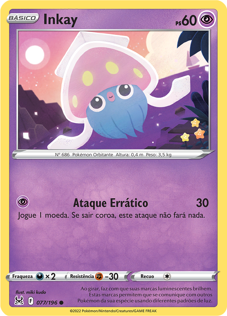 Inkay (Reverse Holo)