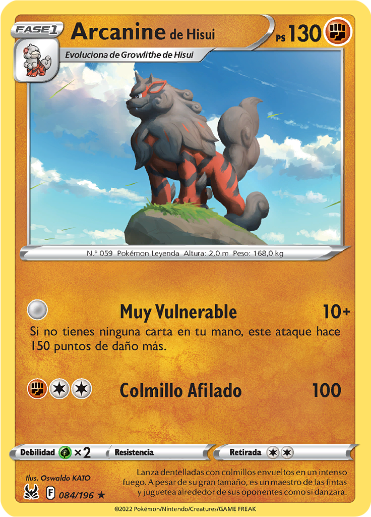Arcanine de Hisui