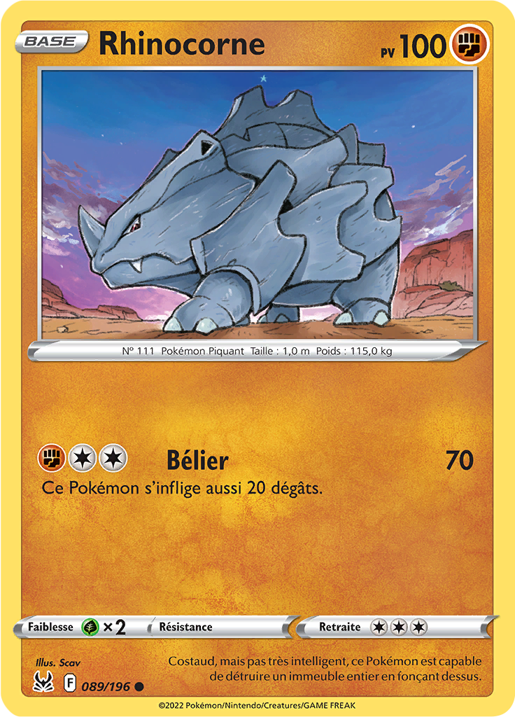 Rhinocorne (Reverse Holo)