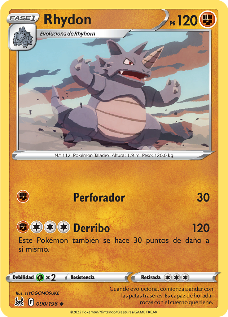 Rhydon (Reverse Holo)