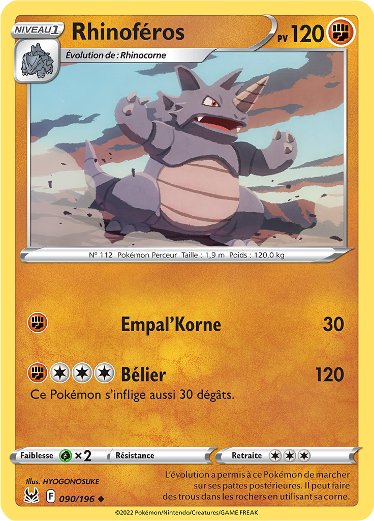 Rhinoféros (Reverse Holo)