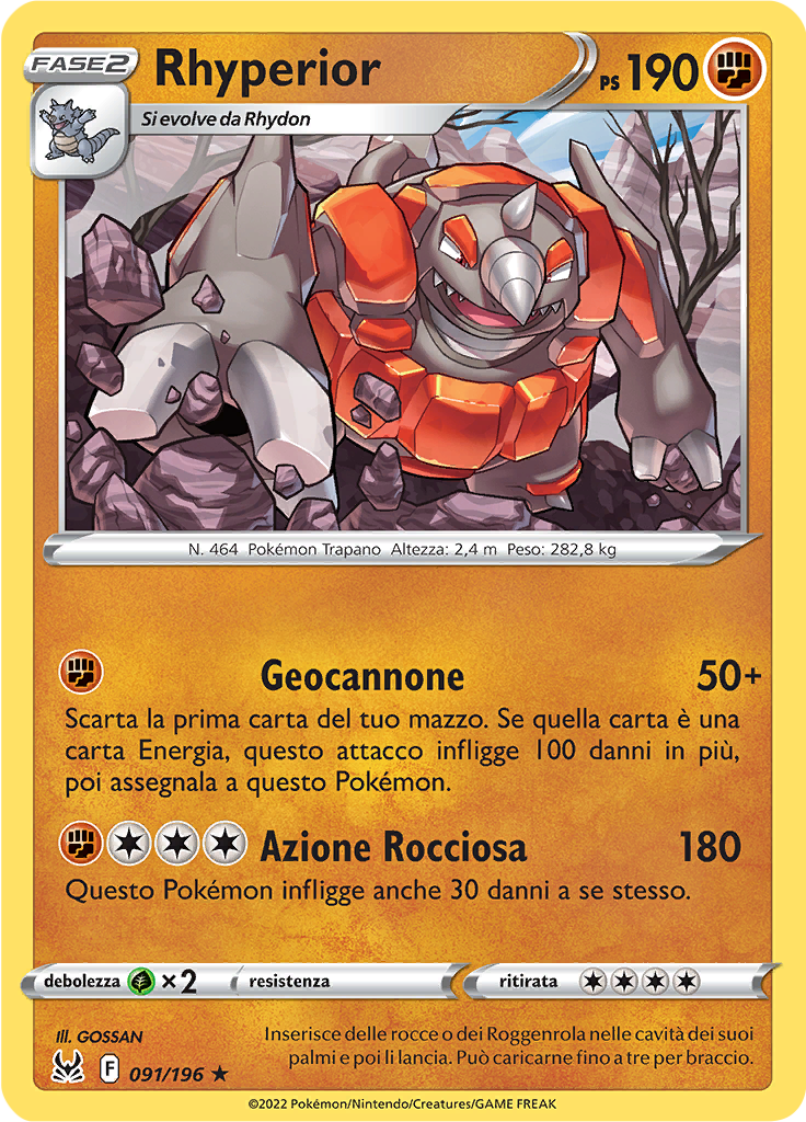 Rhyperior (Reverse Holo)