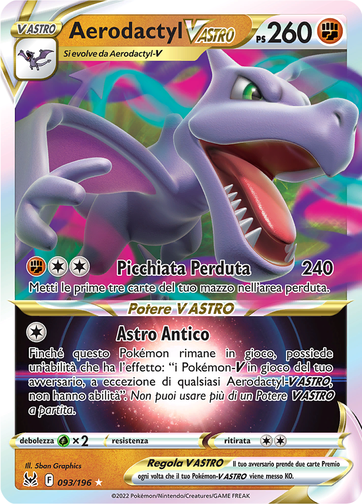 Aerodactyl V ASTRO