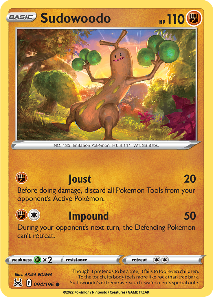 Sudowoodo (Reverse Holo)
