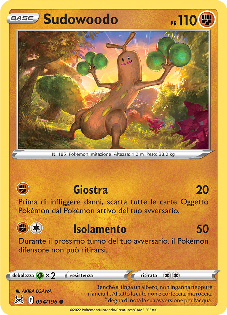 Sudowoodo (Reverse Holo)