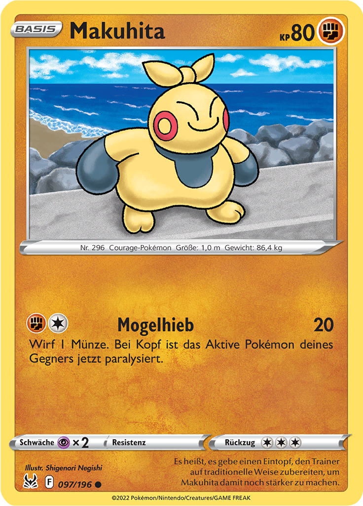 Makuhita (Reverse Holo)