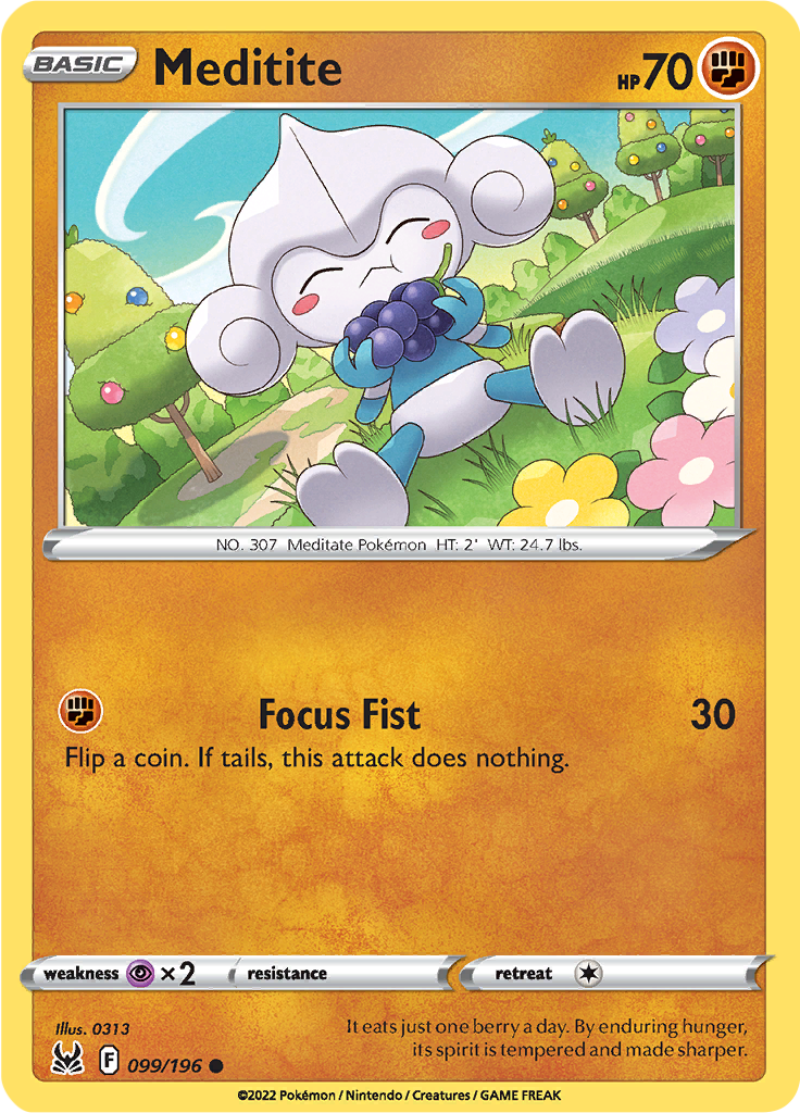 Meditite (Reverse Holo)
