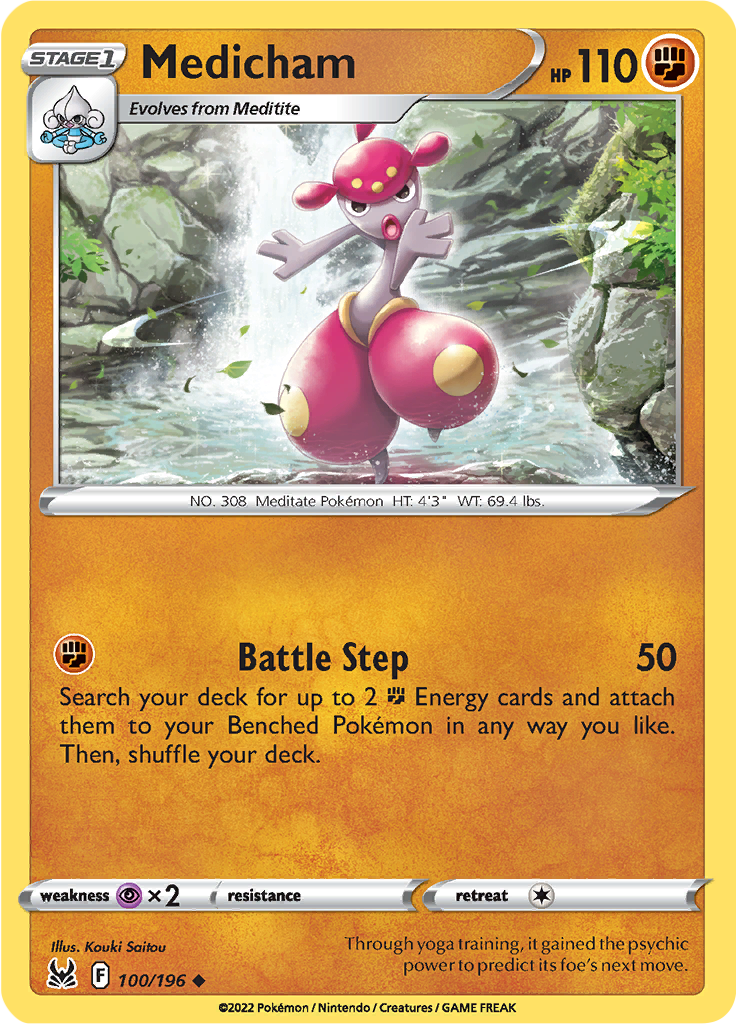Medicham (Reverse Holo)