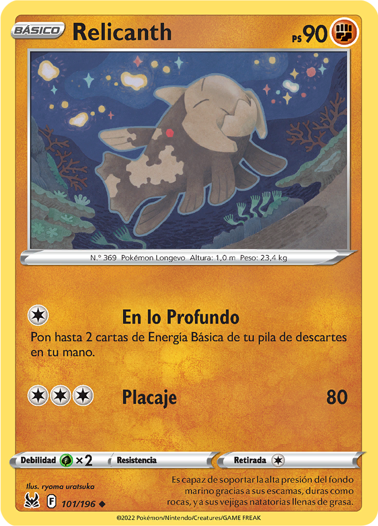 Relicanth (Reverse Holo)