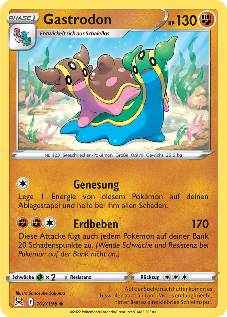Gastrodon (Reverse Holo)