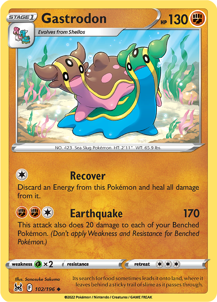 Gastrodon (Reverse Holo)
