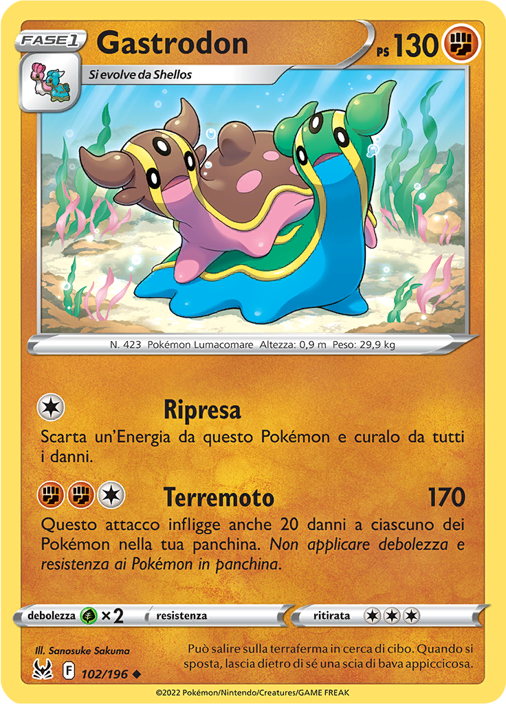 Gastrodon (Reverse Holo)