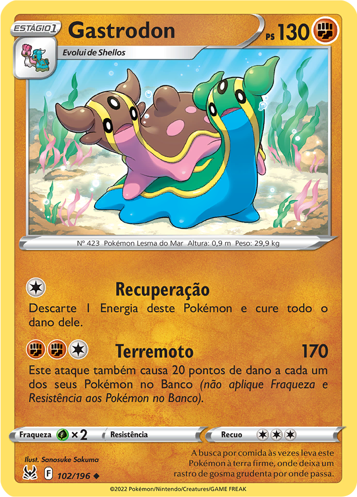 Gastrodon (Reverse Holo)