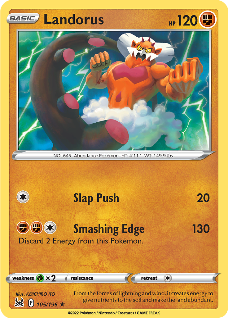 Landorus (Reverse Holo)