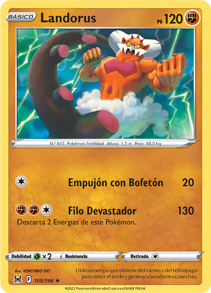 Landorus (Reverse Holo)