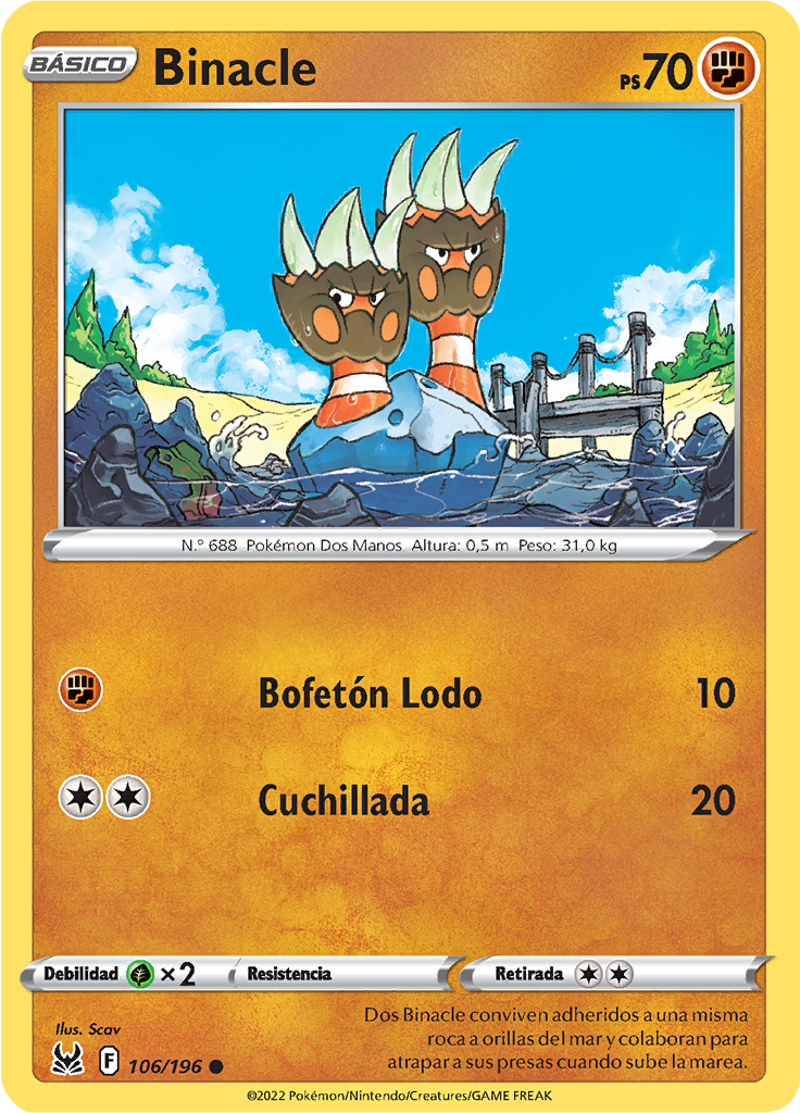 Binacle (Reverse Holo)