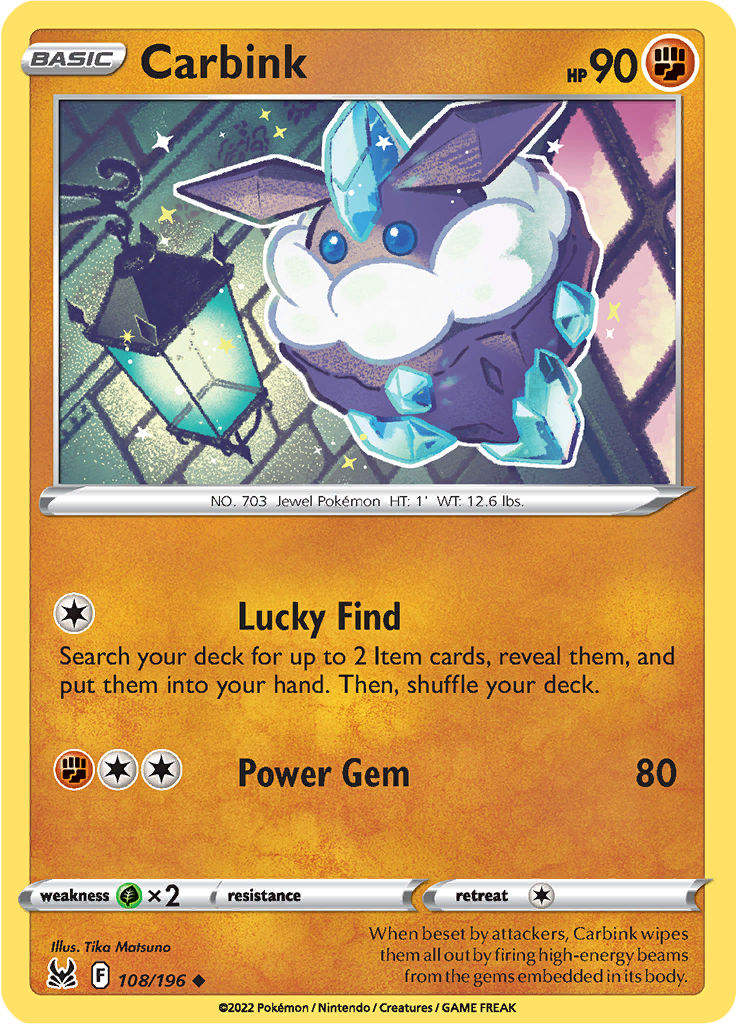 Carbink (Reverse Holo)