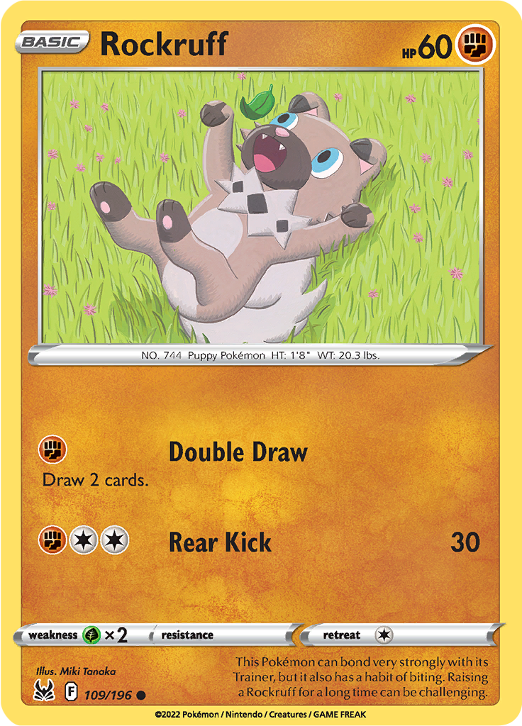 Rockruff (Reverse Holo)