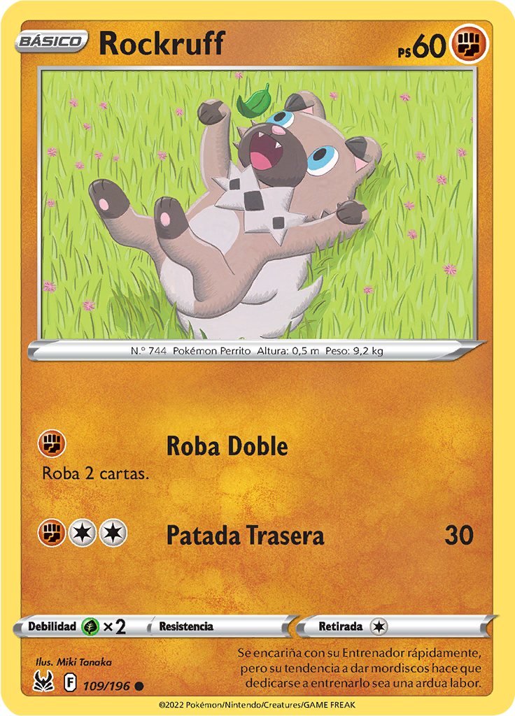 Rockruff (Reverse Holo)
