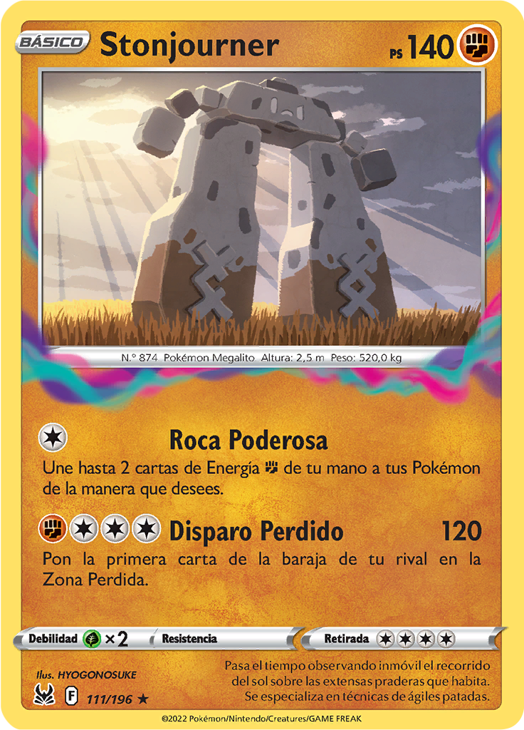 Stonjourner (Reverse Holo)