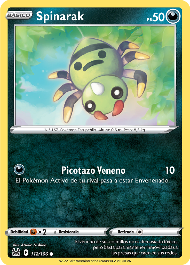 Spinarak (Reverse Holo)