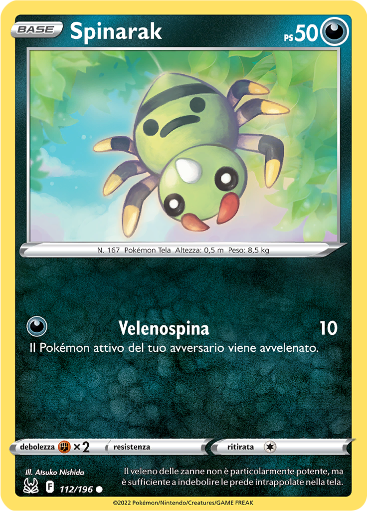 Spinarak (Reverse Holo)
