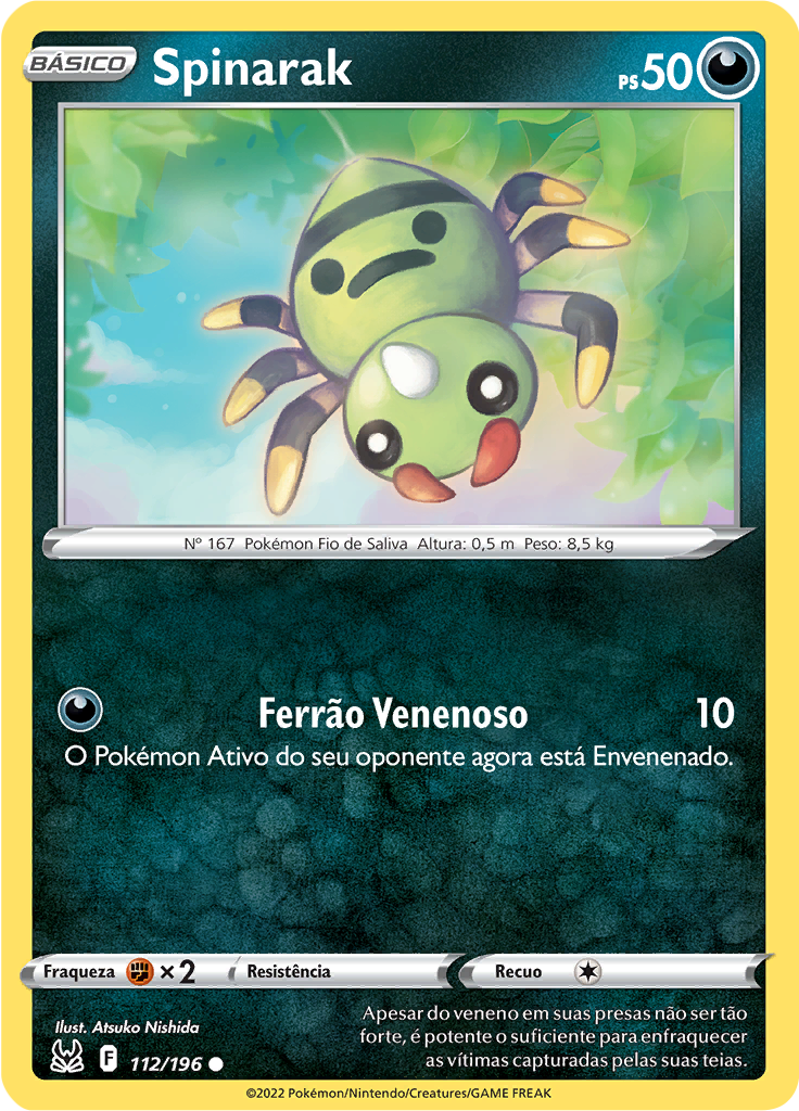 Spinarak (Reverse Holo)