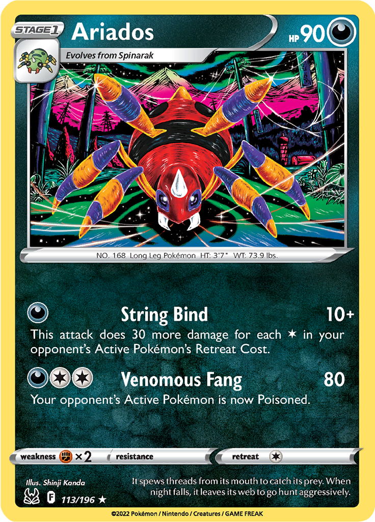 Ariados (Reverse Holo)